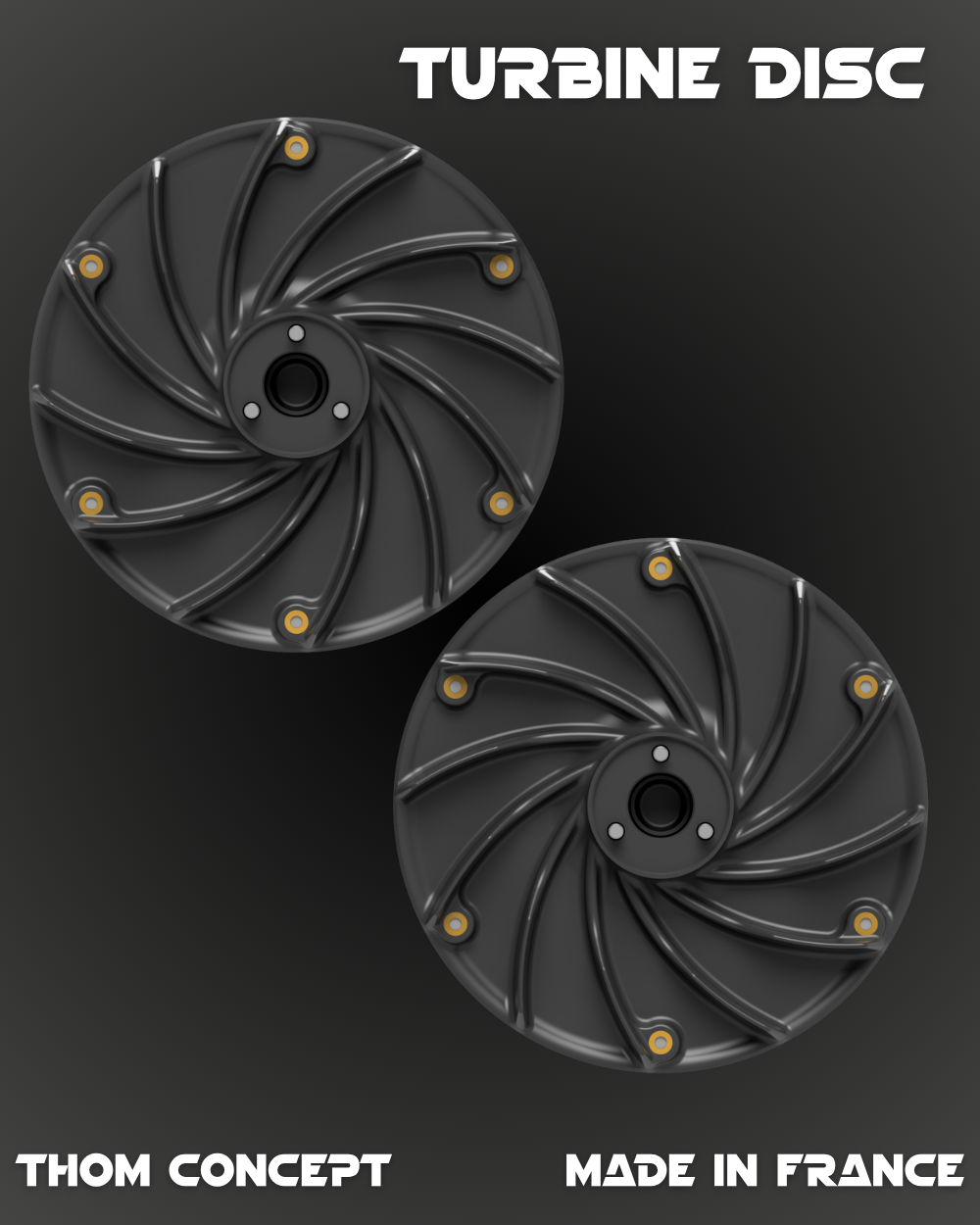 LUBA Turbine V2 Cutting Discs – Anti-clog Cutting Decks with Reinforced Deck Covers