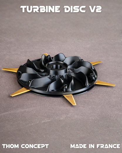 Disques de coupe Turbine V2 LUBA 2 et 3 – Plateaux de coupe anti-bourrage avec couvre-plateaux renforcés