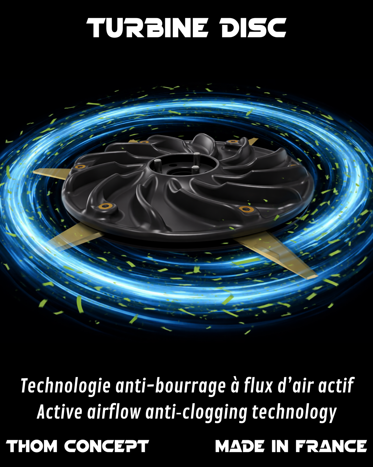 Disques de coupe Turbine V2 LUBA 2 et 3 – Plateaux de coupe anti-bourrage avec couvre-plateaux renforcés