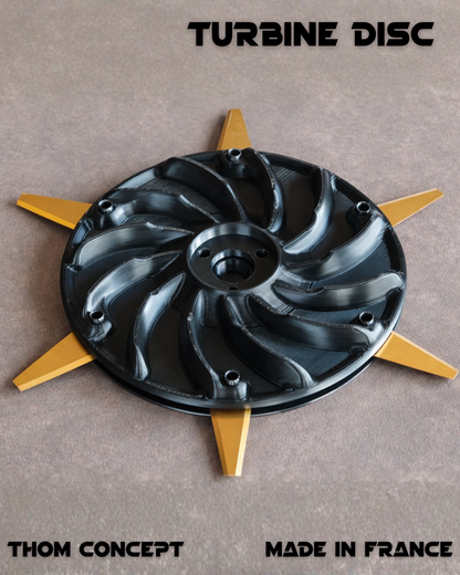 LUBA MINI Turbine V2 Cutting Disc – Anti-clogging cutting deck with reinforced deck covers 