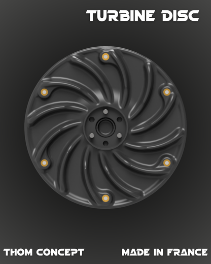 LUBA MINI Turbine V2 Cutting Disc – Anti-clogging cutting deck with reinforced deck covers 