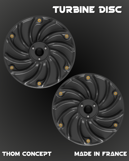 Disques de coupe Turbine V2 LUBA 2 et 3 – Plateaux de coupe anti-bourrage avec couvre-plateaux renforcés